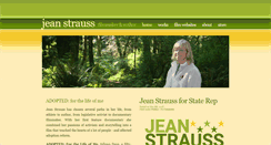 Desktop Screenshot of jeanstrauss.com