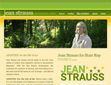 Tablet Screenshot of jeanstrauss.com